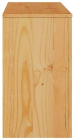 Buffet vidaXL "DRAMMEN" 114x43x75,5 cm Madeira Sólida de Pinheiro
