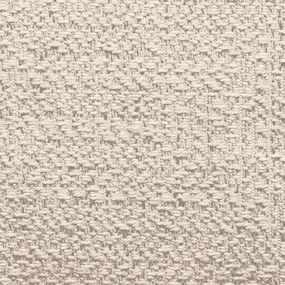 Tapete ZIZUR creme 120x120cm aspeto de juta interior e exterior