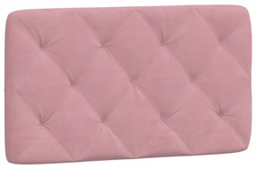 Cama com colchão 80x200 cm veludo rosa