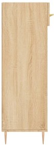 Sapateira 60x35x105 cm derivados de madeira carvalho sonoma