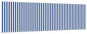 Toldo Retrátil Azul e branco Azul e Branco Antracite