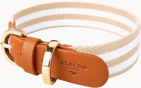 Coleira para cão em algodão Classy