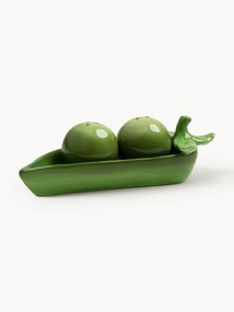 Saleiro e pimenteiro em dolomite Pea, conjunto de 3