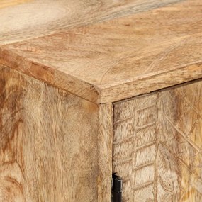 Aparador 110x30x60 cm madeira de mangueira maciça