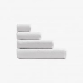 Conjunto De 4 Toalhas De Algodão Nerolit Branco - Sklum