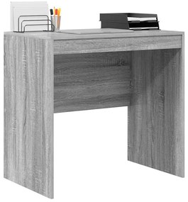 Secretária Cinzento Sonoma 80x50x76 cm Madeira engenheirada
