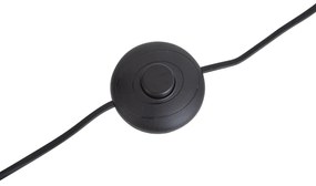 Candeeiro de pé moderno preto - Thijmen