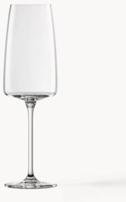 Taças de champanhe de cristal Vivid Senses, conjunto de 2