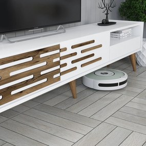 Conjunto de Mobiliário de Sala de Estar Valensiya – Branco – Várias Me