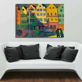 Pintura Decorativa em Tela 70100KANDINSKY022 – Multicolor – 70 x 100 c