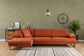Sofá de Canto Mustang – Laranja – 174 x 274 cm