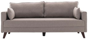 Sofá de 3 Lugares Bella – Creme – 208x85x81 cm