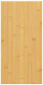 Prateleira de parede 40x20x4 cm bambu
