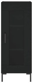 Vitrine Brenna de 180 cm - Preto - Design Nórdico