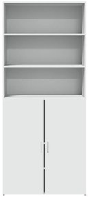 Armário alto 80x42,5x185 cm deriv. de madeira branco