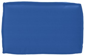 Conjunto de 2 Almofadas de Palete Azul Royal Tecido Oxford