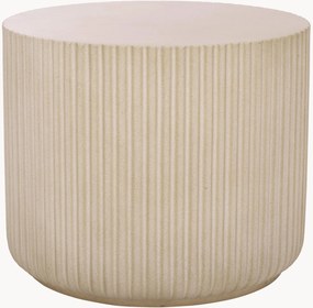 Mesa de apoio redonda em cimento Napa