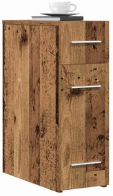 Armário de Farmácia vidaXL em Madeira Velha 20x45,5x60 cm em Madeira T