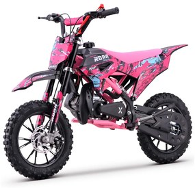 MINI MOTO PARA CRIANÇAS MiniCross Roan RXF 49cc 4.5CV Rosa