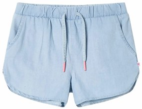 Calções de criança azul-ganga suave 128