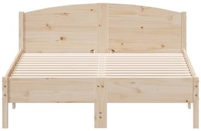 Cama sem colchão 120x190 cm madeira de pinho maciça