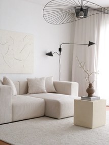 Sofá de Canto Yolo - Branco - 222cm x 89cm x 110cm