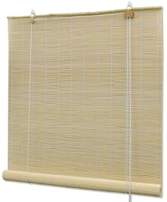 Estore de enrolar 120 x 160 cm bambu natural