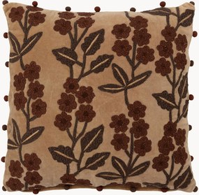 Almofada decorativa em algodão Flowers and Leaves