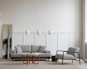 Sofá de 3 Lugares Eti – Cinzento – 220 cm x 98 cm x 78 cm