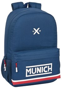 Mochila Escolar Munich Soon Azul (30 X 46 X 14 cm)