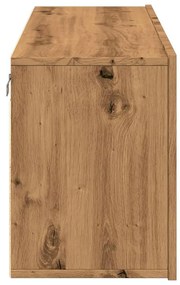 Móvel de parede para TV 100x30x41 cm carvalho artesanal