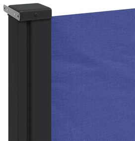 Toldo lateral retrátil 200x600 cm azul