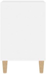 Móvel para TV 100x35x55 cm derivados madeira branco brilhante