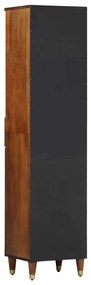 Sideboard 38x33x160 cm Madeira maciça de mangueira