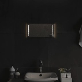 vidaXL Espelho de casa de banho com luzes LED 20x40 cm