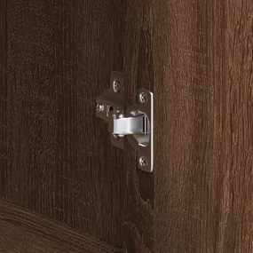Sideboard Castanho Carvalho 120x41x75 cm Madeira engenheirada