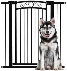 PawHut Barreira de Segurança para Cães Extensível 76-102 cm Barreira p