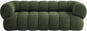Sofá em veludo Koge (2 lugares), L 210 cm