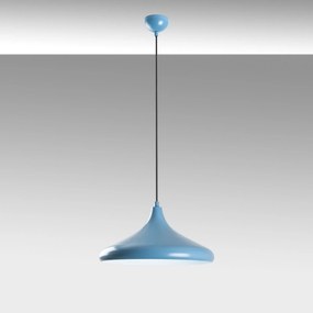 Candeeiro de Teto Eysan – Azul Claro – Ø35 h:20 cm