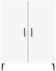Armário alto 69,5x34x180 cm derivados de madeira branco