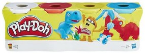 Jogo de Plasticina Colores Silvestres Hasbro (4 Pcs)