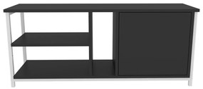 Móvel TV Neola – Branco/Antracite – 120 cm x 35,3 cm x 50,8 cm