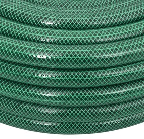 Mangueira de jardim com conjunto de encaixe 0,75" 10m PVC verde
