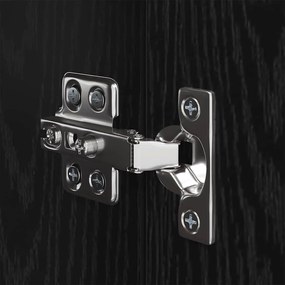 Conjunto de móvel de TV 7 pcs Carvalho preto 30.5 x 30 x 60 cm