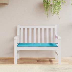 Almofada vidaXL Turquesa Tecido Oxford, Fibra de Espuma 120 x 50 x 4 cm