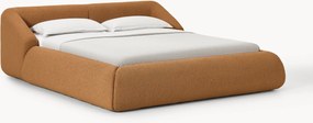 Cama estofada em bouclé Sofia