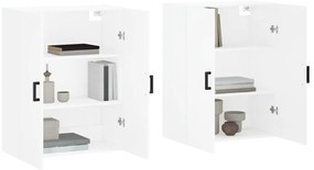 Armários de parede 2 pcs 69,5x34x90 cm branco
