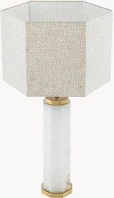 Candeeiro de mesa em alabastro Newman