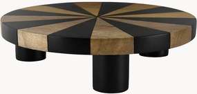 Tabuleiro de servir em madeira de manga Grow Stripe