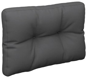 Almofadão para sofá de paletes 60x40x10 cm antracite